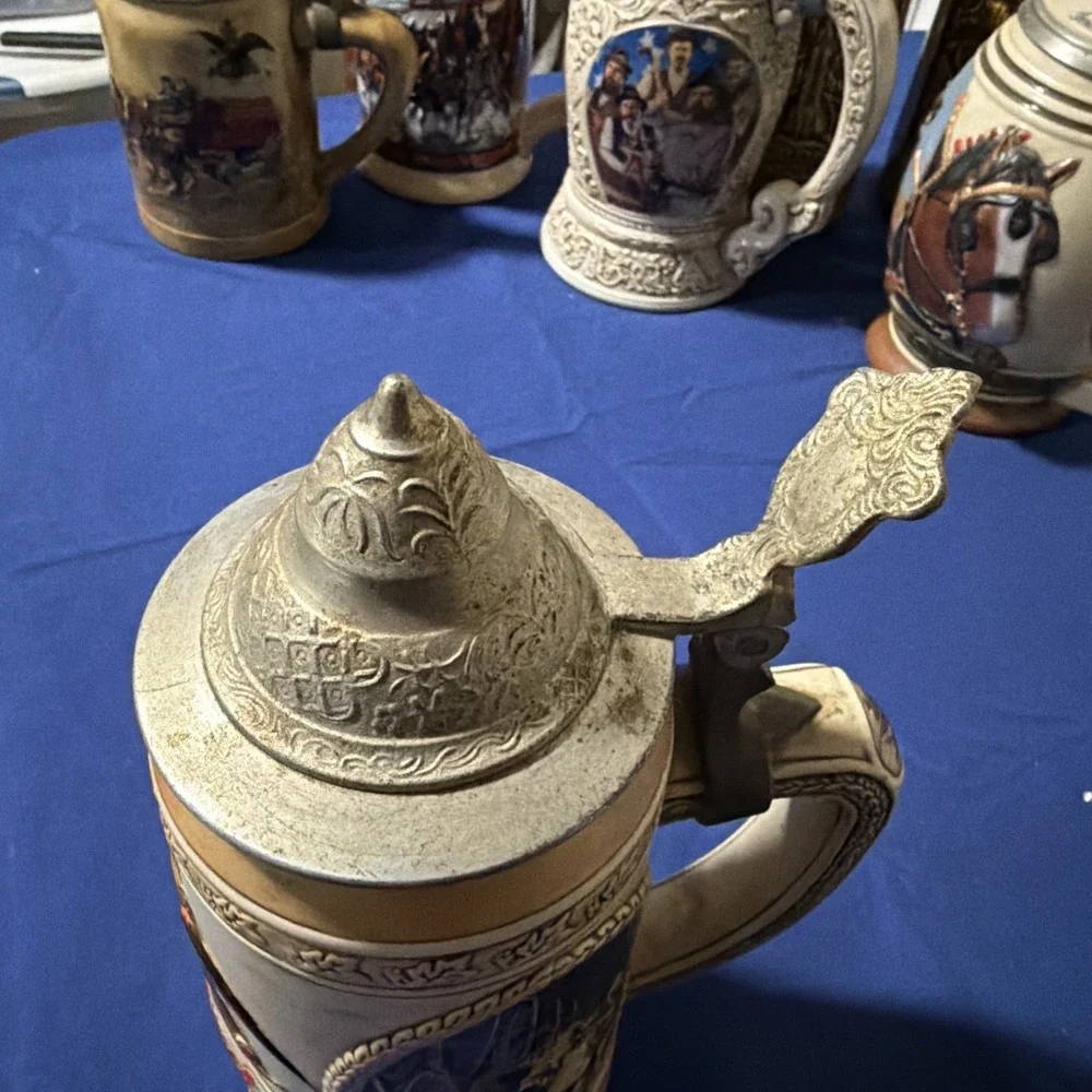 BUDWEISER ANHEUSER BUSCH STEIN 